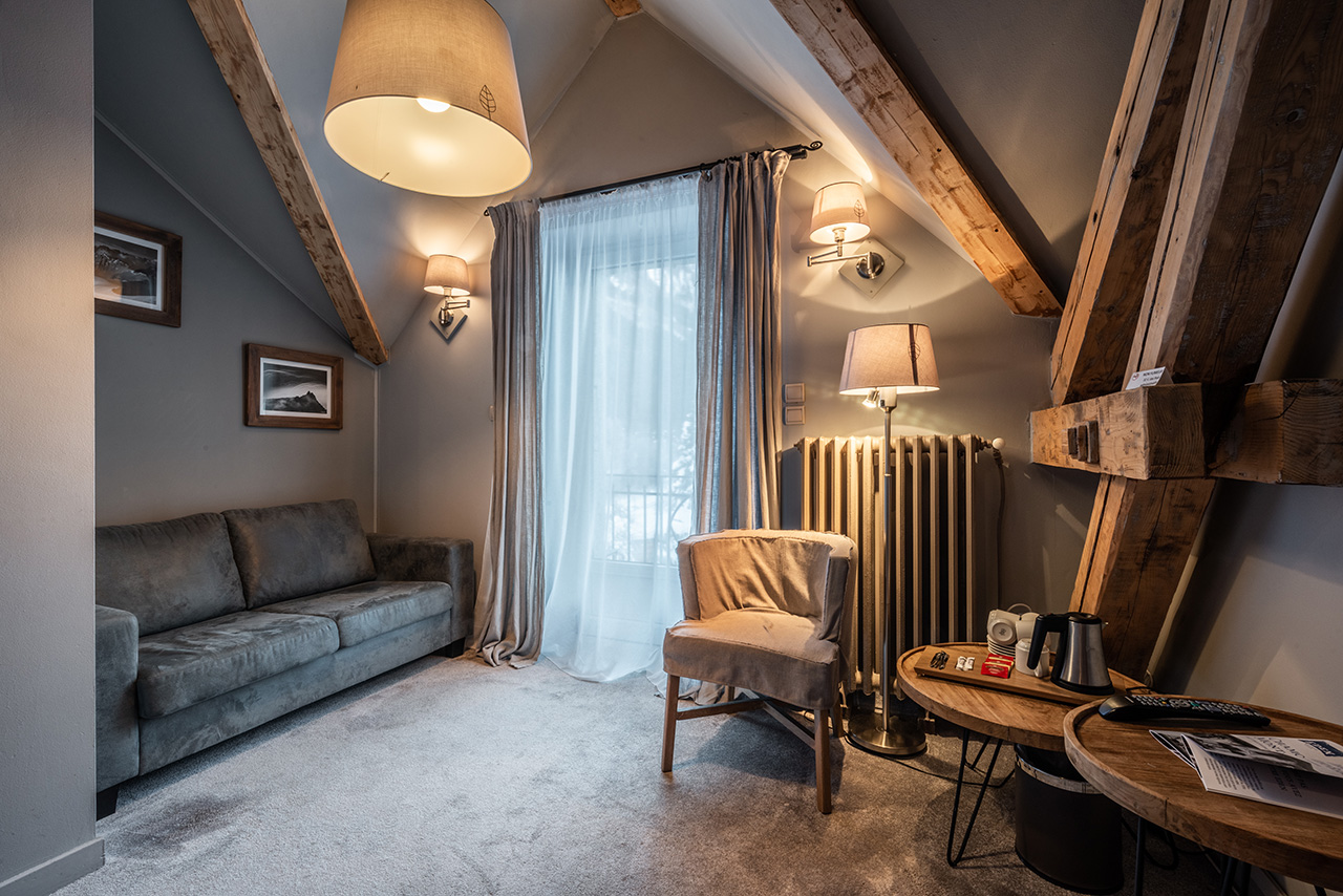 Large Family Room 5 persons - Hôtel Eden Chamonix