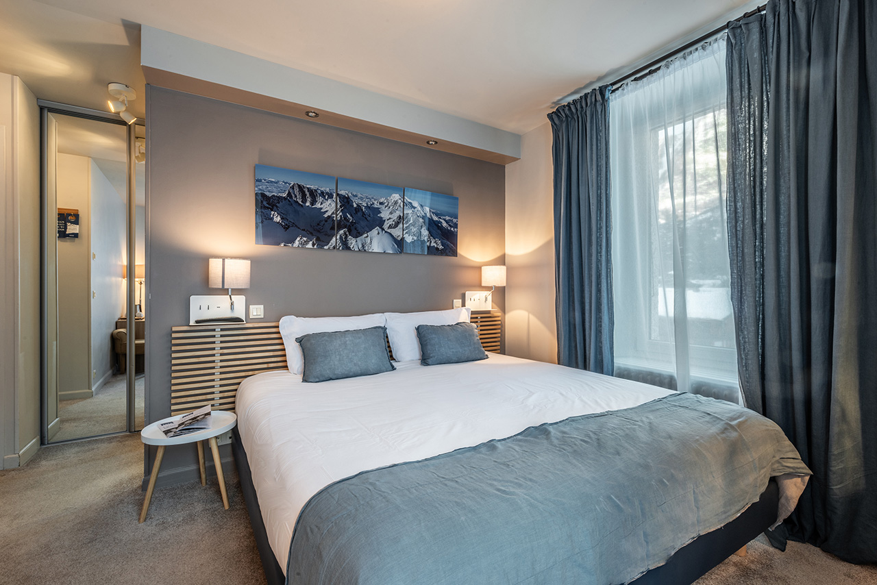 Double room with Mont-Blanc view - Hôtel Eden Chamonix