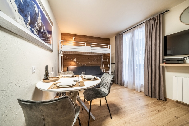 Studio Iris Mont-Blanc view