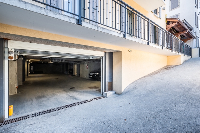 Hotel Eden Chamonix Garage entrance