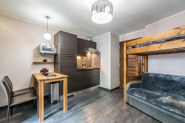 Chamonix centre - Studio Grepon Mont-Blanc view